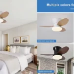 Ventilador de techo con luz LED