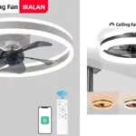 ventilador de techo con luz LED barato