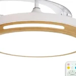 Chollo Ventilador de techo con luz LED LEDUNI de 3 aspas con mando