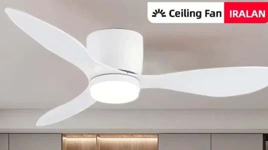 Ventilador de techo LED IRALAN de 30W