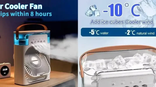Ventilador de sobremesa KUALOOL 3 en 1