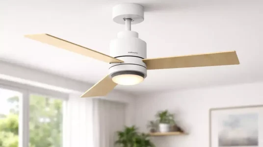 Ventilador de techo Mellerware Brizy Bright Core ultra silencioso