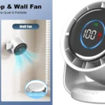 Ventilador de mesa Rintea recargable