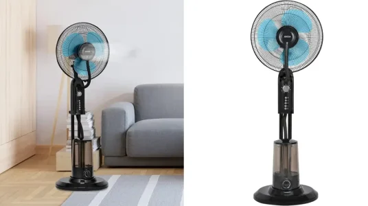 Ventilador con nebulizador Jocca