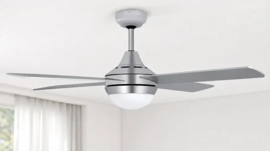 Ventilador de techo Orbegozo CP 91120 con luz LED y mando a distancia