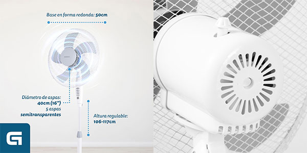 Ventilador de pie Grunkel FAN-165X barato