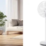 Ventilador de pie y sobremesa Aigostar 2 en 1 de 45W