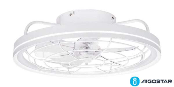 Ventilador de techo Aigostar con luz LED y mando