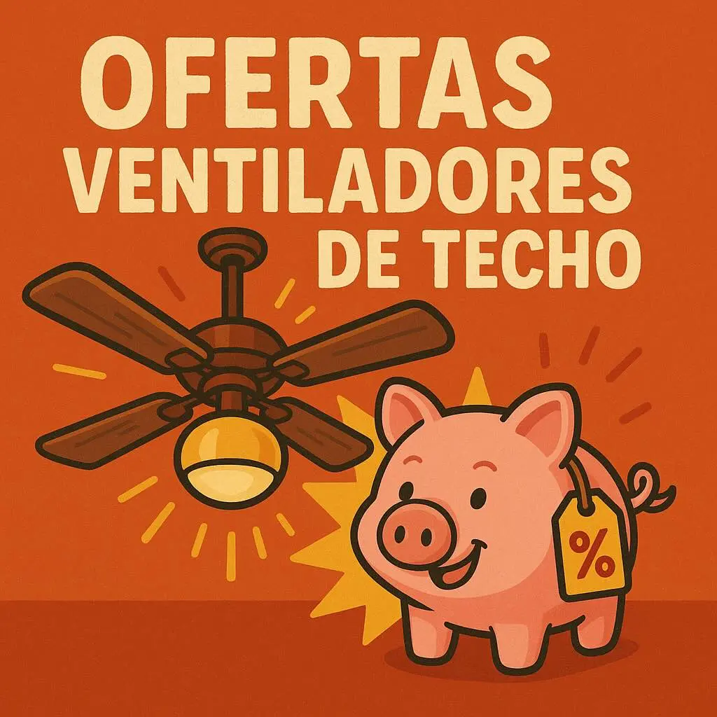 Ventiladores de techo baratos