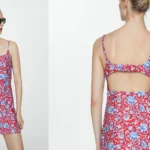 vestido estampado floral Mango Outlet