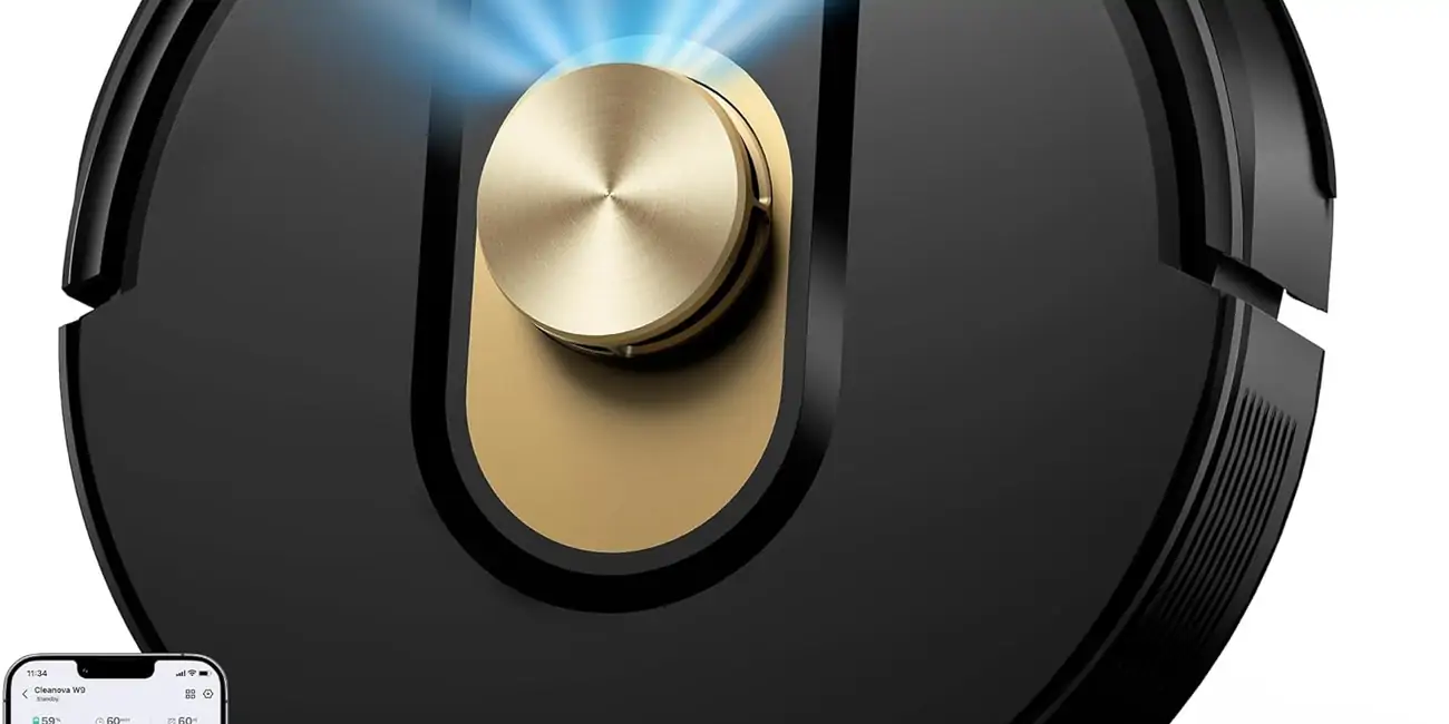 Robot aspirador y fregasuelos Vexilar W9 de 8000Pa