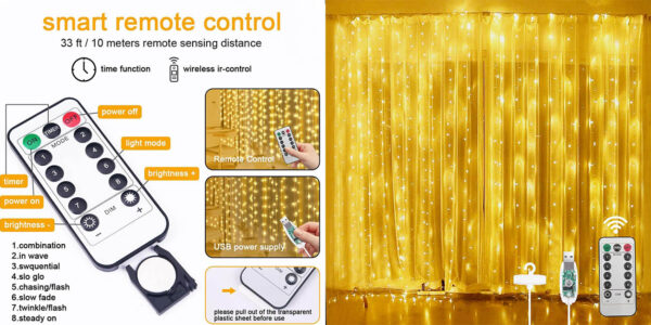 Vicloon guirnalda luces LED oferta