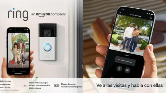 Videotimbre Ring con batería