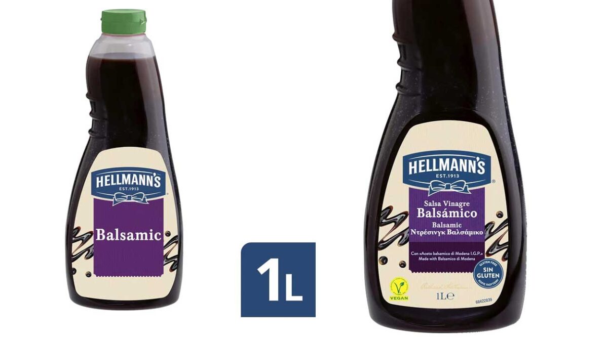 Salsa Vinagre Balsámico Hellmann's de 1L