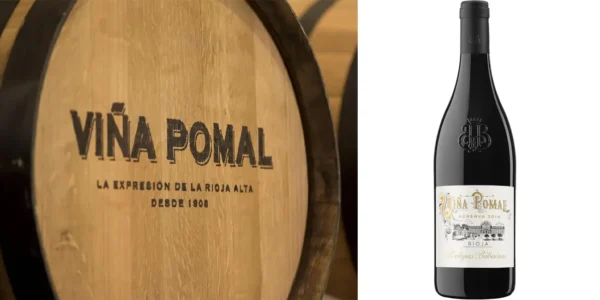 Botella de Viña Pomal Reserva 2018 DO Rioja