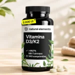 Vitaminas D3 y K2 Natural Elements