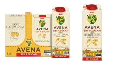 Vivesoy avena sin azúcar