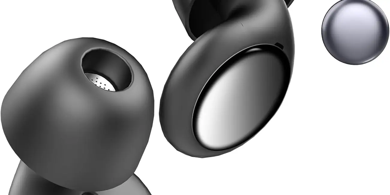 VKROBAG Tapones Oidos Ruido Dormir, Tapones Oidos Cancelacion de Ruido de Silicona 35dB, earplugs reutilizables ultra suaves que reducen el ruido, Concentración, para Dormir y viajar, Negro