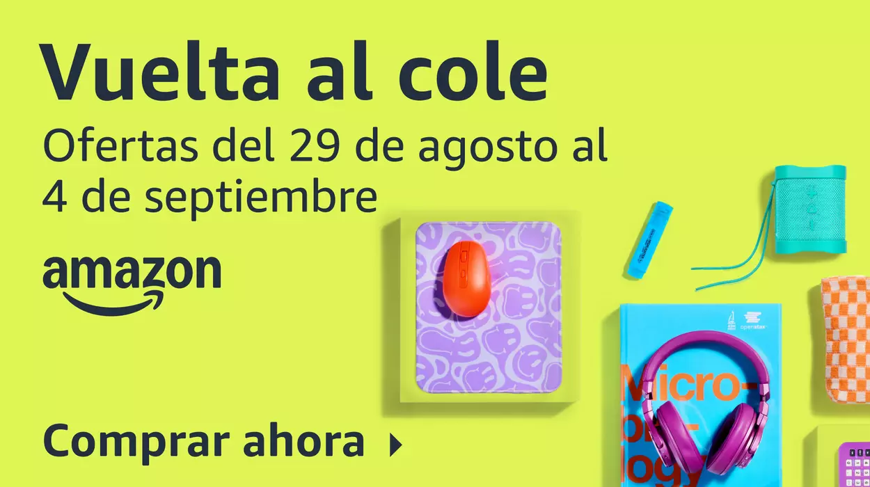 Ofertas de Vuelta al Cole en Amazon