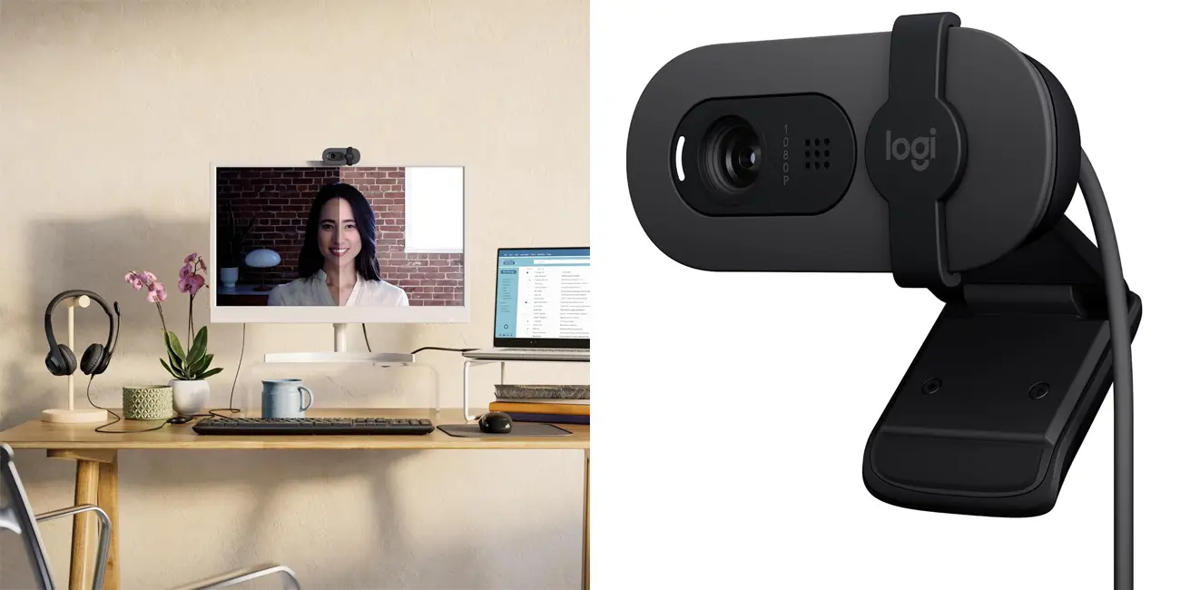Webcam Logitech Brio 100