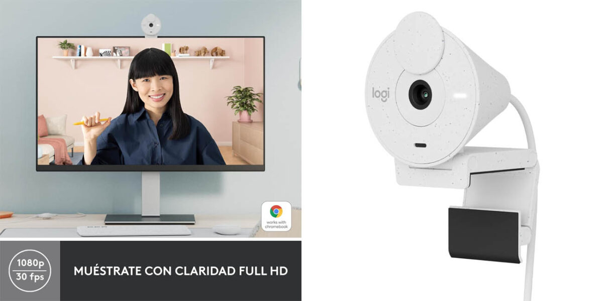 Webcam Logitech Brio 300 Full HD