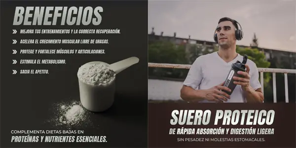 Proteína Whey 100% pura con colágeno + magnesio sabor caramelo