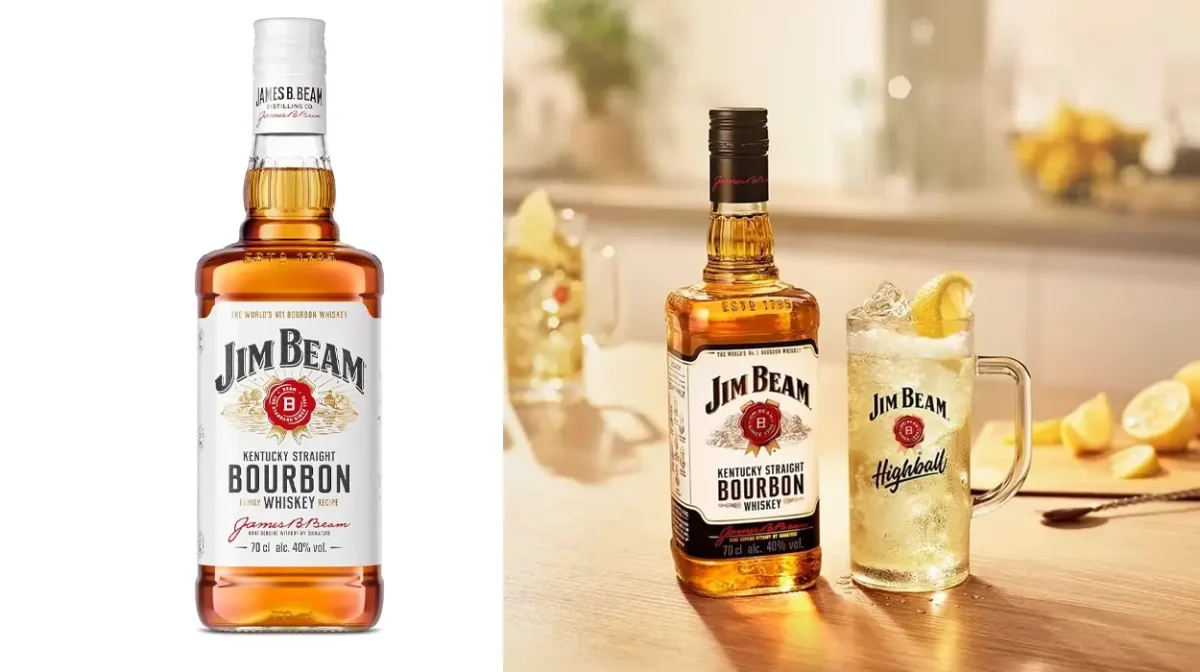 Whiskey Bourbon Jim Beam Kentucky Straight de 70 cl