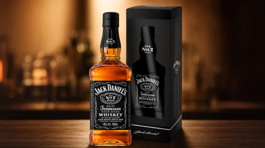 Jack Daniel's Tennessee Whiskey Old No.7 en estuche regalo de 700 ml
