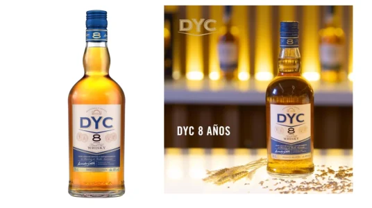 whisky DYC 8 Años de 700 ml