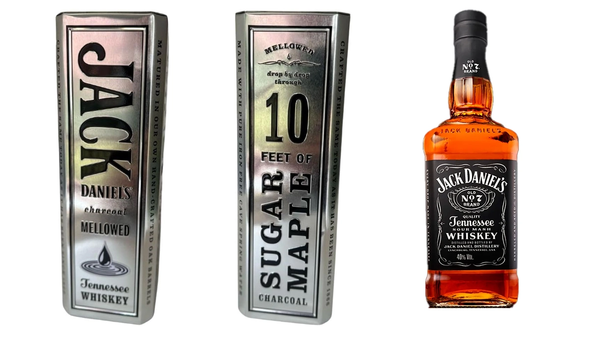 whisky Jack Daniel's Tennesee Old No.7 de 700 ml Edición Limitada en lata plateada