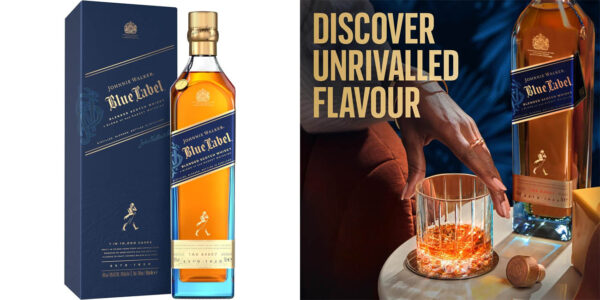 Whisky Johnnie Walker Blue Label de 700 ml