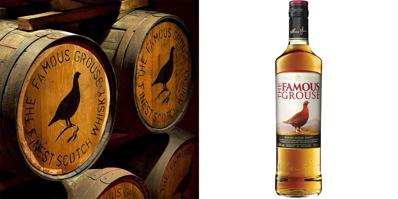 Whisky The Famous Grouse Blended de 700 ml