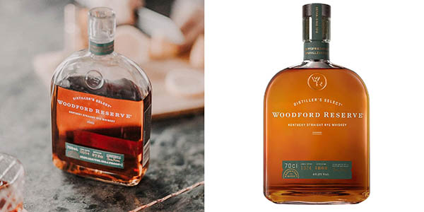 whisky Woodford Reserve Bourbon RYE especiado dulce
