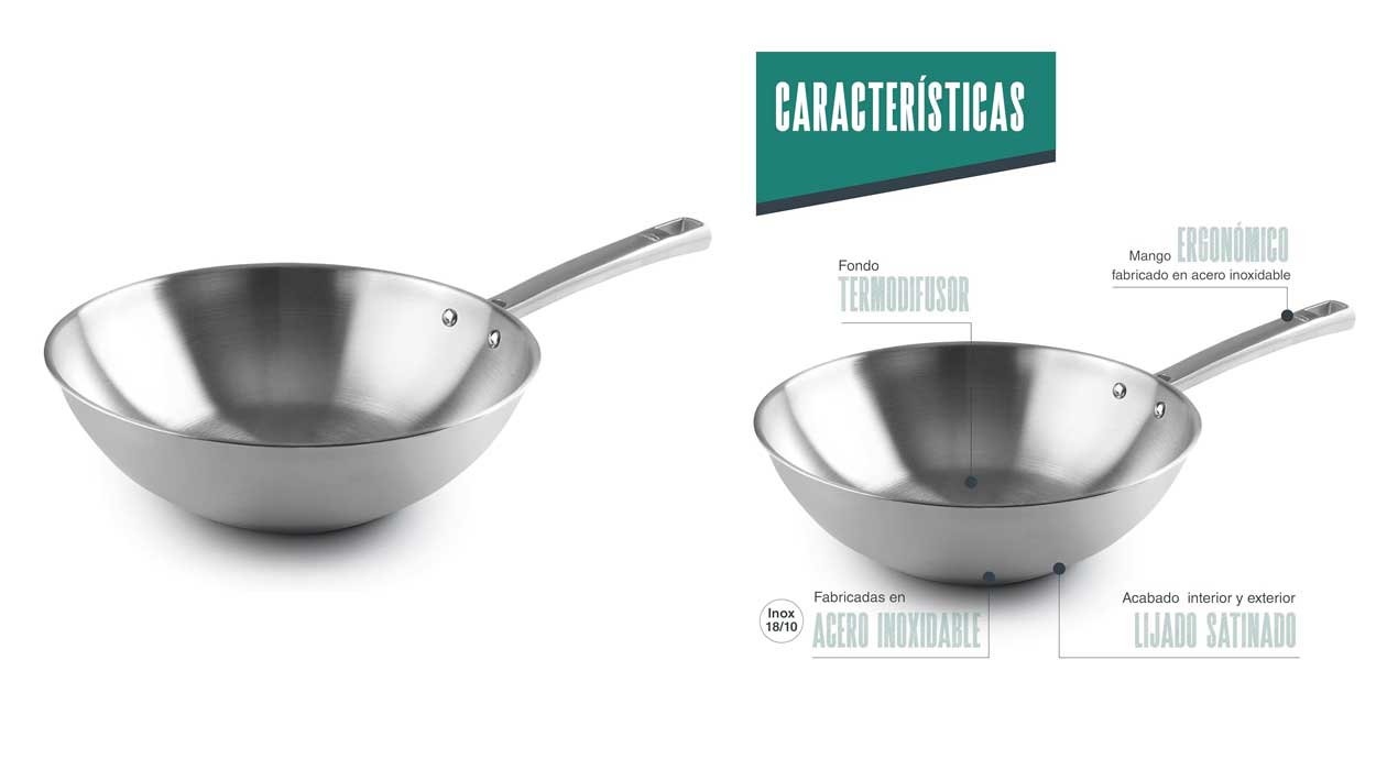 Wok Lacor Foodie barato