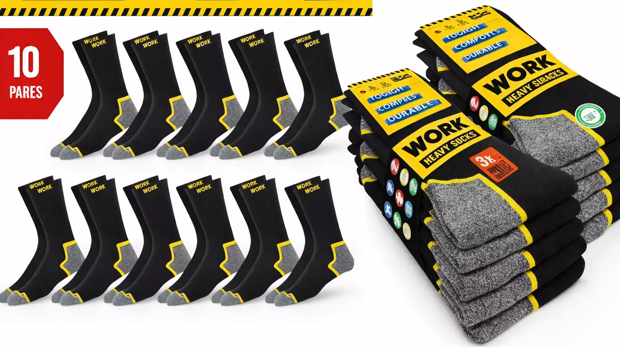 Soxco Work calcetines trabajo pack chollo