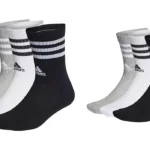 x3 Pares de calcetines Adidas 3 Stripes