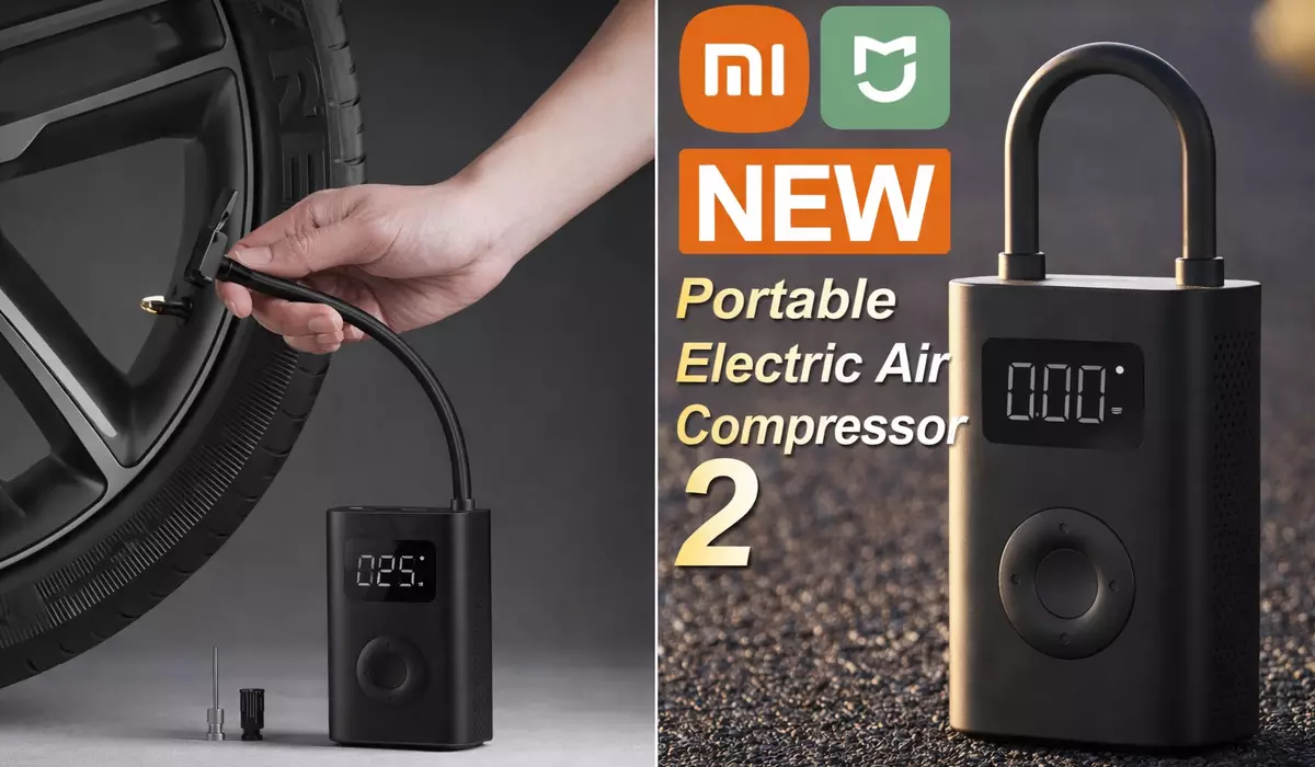 Compresor portátil Xiaomi Portable Electric Air Compressor 2