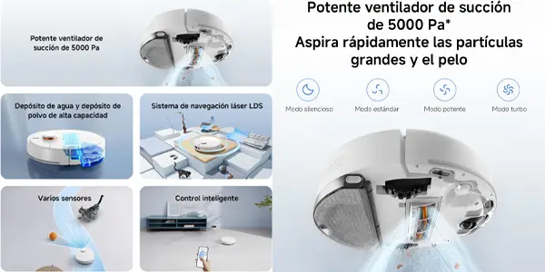 Robot aspirador Xiaomi Robot Vacuum S40C