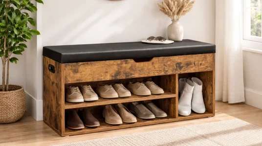 zapatero con cojin vasagle