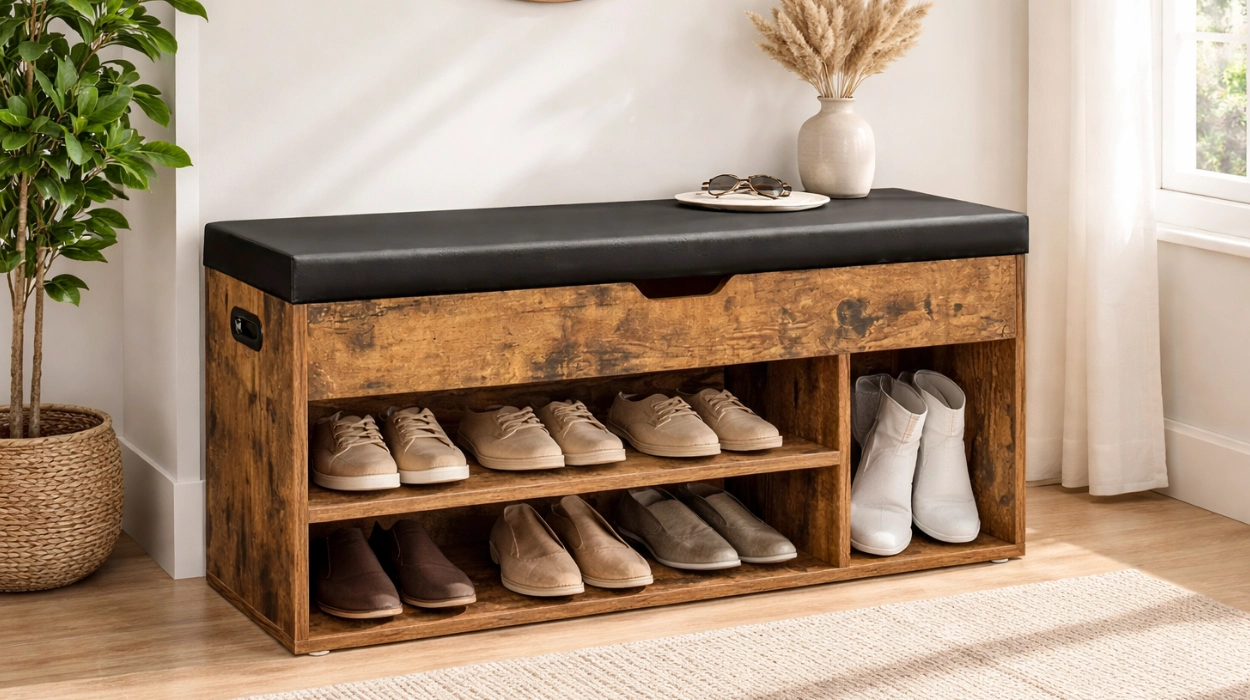 zapatero con cojin vasagle