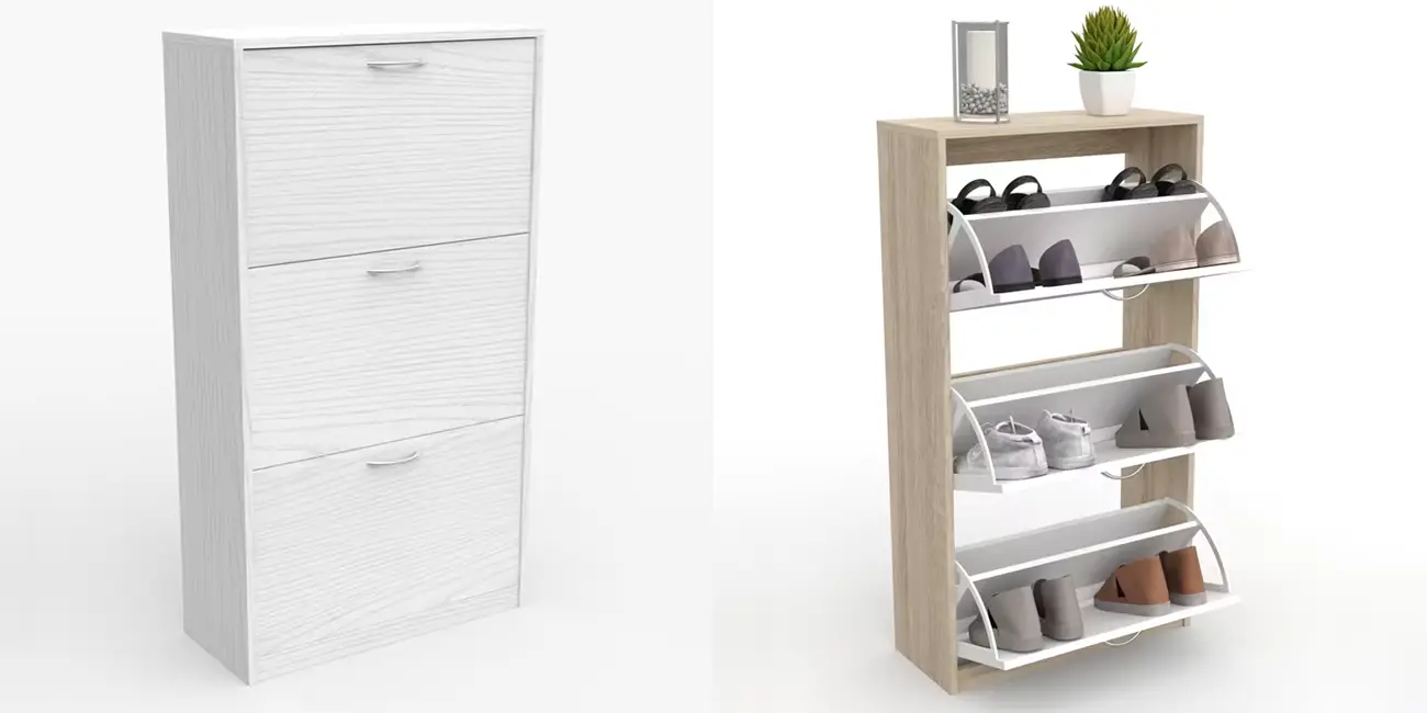 Zapatero Dormidan de 3 puertas