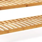 Chollo zapatero songmics de 2 niveles, bambú y compacto