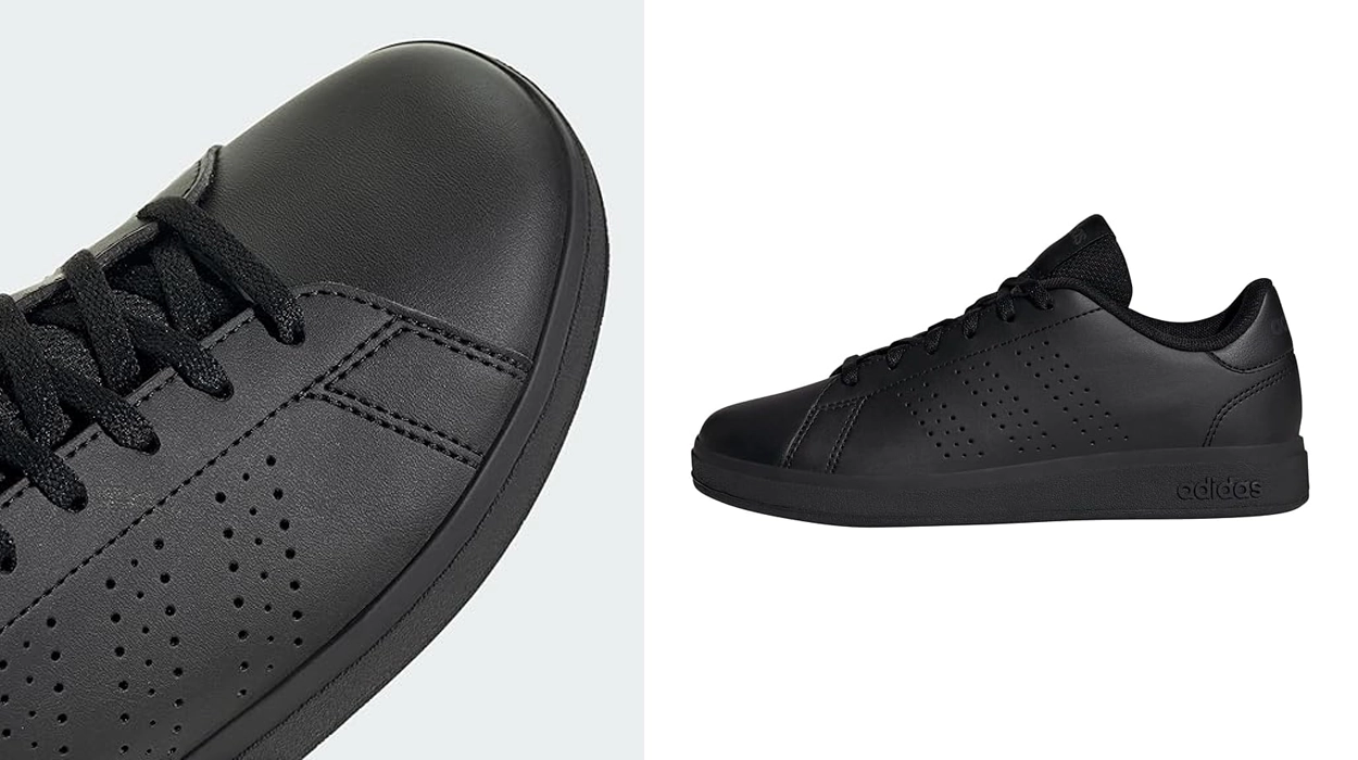 zapatillas Adidas Advantage Base 2.0 Junior en color negro