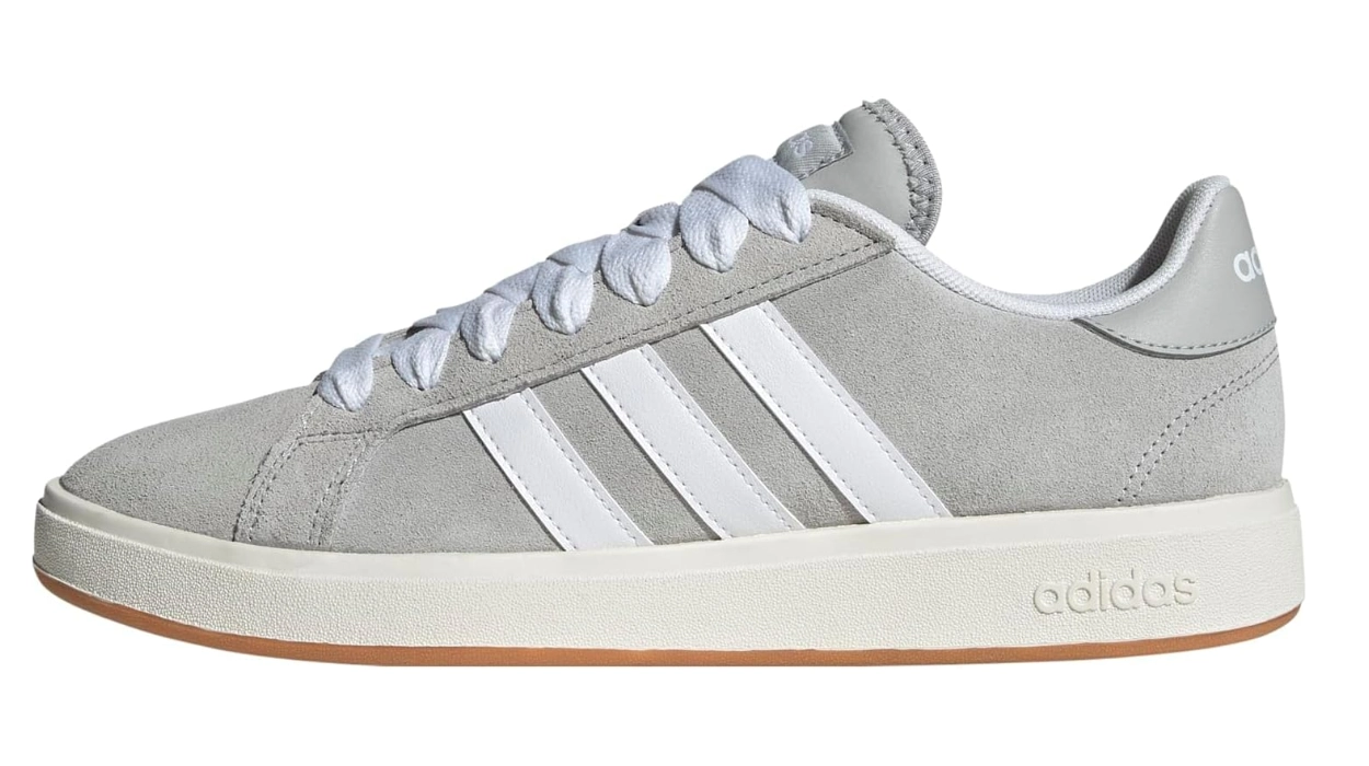zapatillas Adidas Grand Court Base 00s grises para hombre