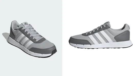 zapatillas Adidas Run 50s grises baratas