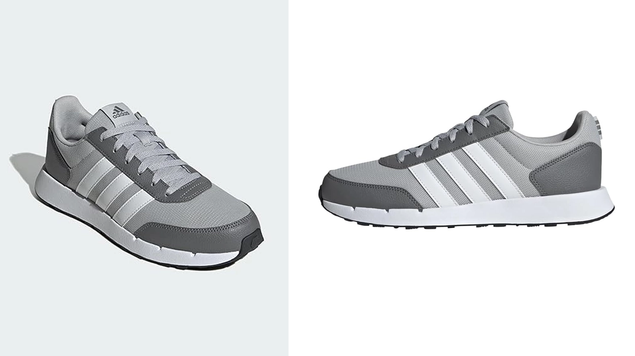 zapatillas Adidas Run 50s grises baratas