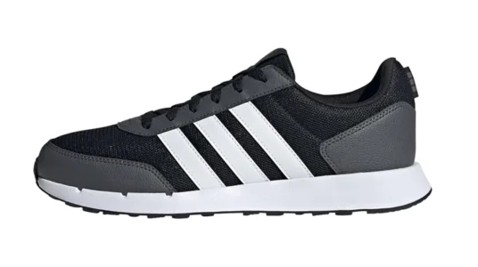 zapatillas Adidas Run 50s negras para hombre baratas