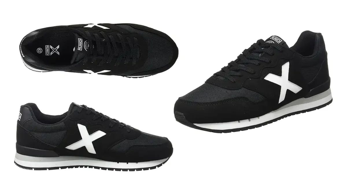 Amazon rebaja las clásicas zapatillas Munich Dash negras a 37,50€ y no creo que duren mucho a ese precio