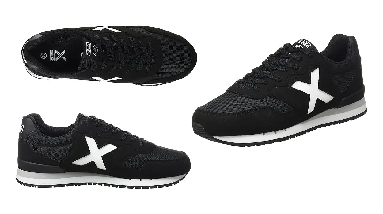zapatillas Munich Dash negras baratas