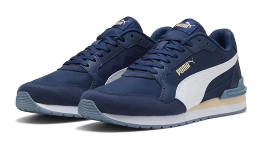 zapatillas Puma St Runner V4 unisex en color azul